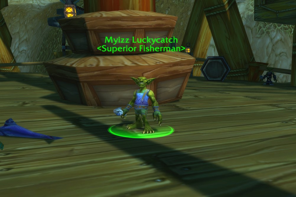 Myizz Luckycatch, Superior Fisherman in Stranglethorn Vale (WoW Forever)