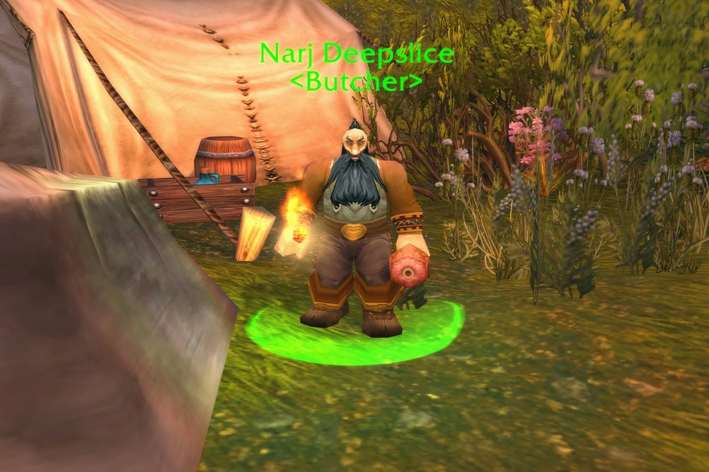 Narj Deepslice, Butcher in Arathi Highlands (WoW Forever)
