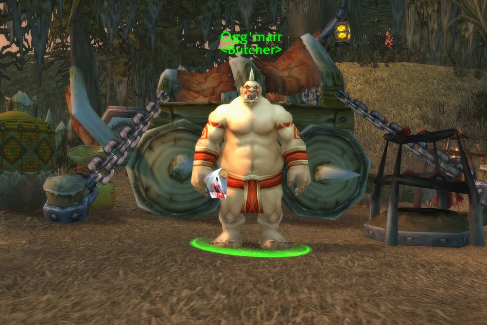 Ogg'marr, Butcher in Dustwallow Marsh (WoW Forever)