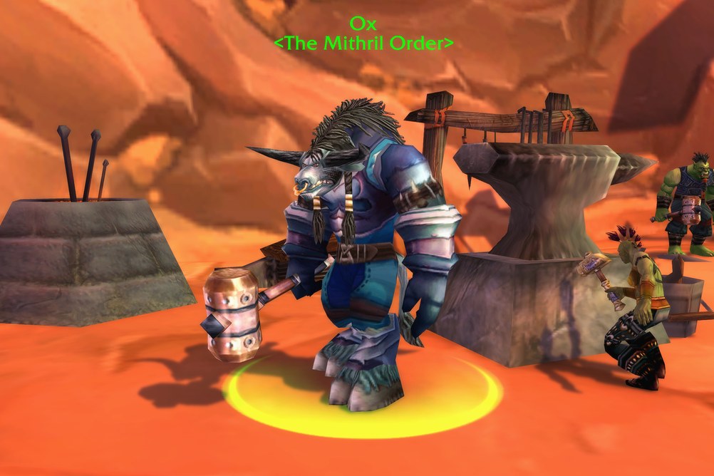 Ox, The Mithril Order in Orgrimmar (WoW Forever)
