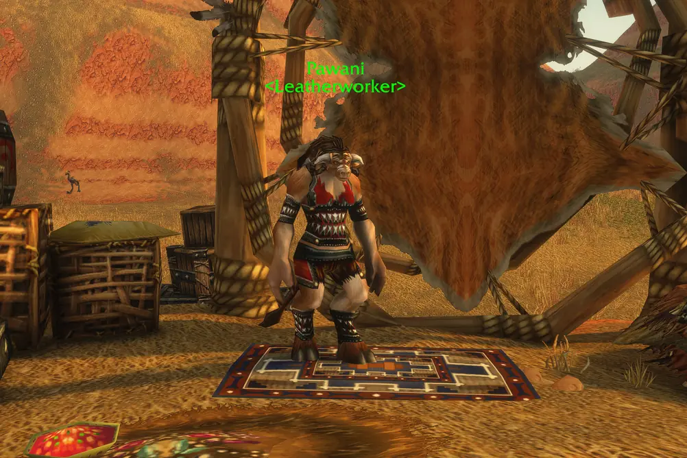 Pawani, Leatherworker in The Barrens (WoW Forever)