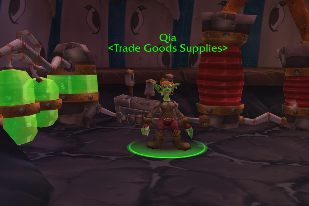 Qia, Trade Goods Supplies in Winterspring (WoW Forever)