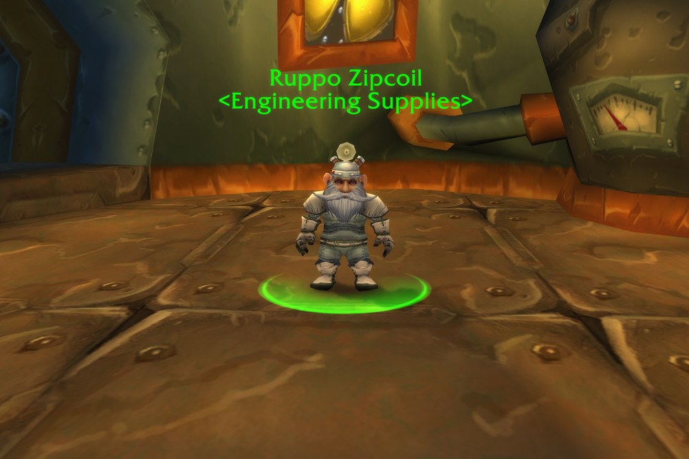 Ruppo Zipcoil, Engineering Supplies in The Hinterlands (WoW Forever)