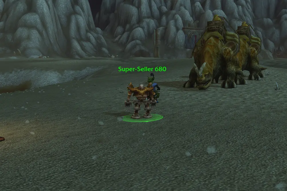 Super-Seller 680 in Desolace (WoW Forever)