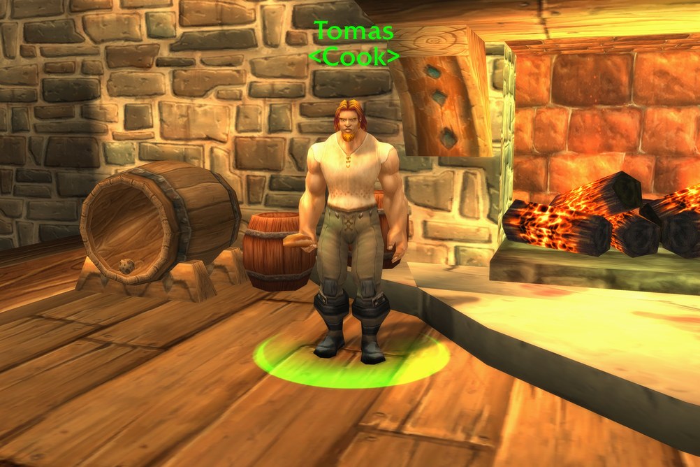 Tomas, Cook in Elwynn Forest (WoW Forever)