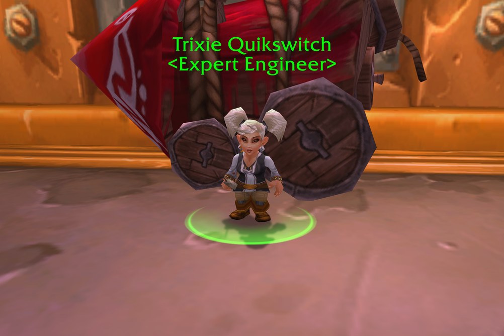 Trixie Quikswitch, Expert Engineer in Ironforge (WoW Forever)