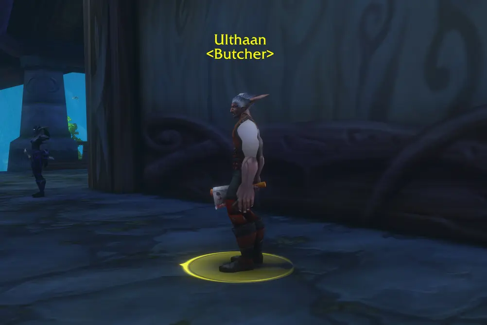 Ulthaan, Butcher in Ashenvale (WoW Forever)