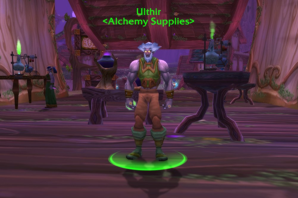 Ulthir, Alchemy Supplies in Darnassus (WoW Forever)