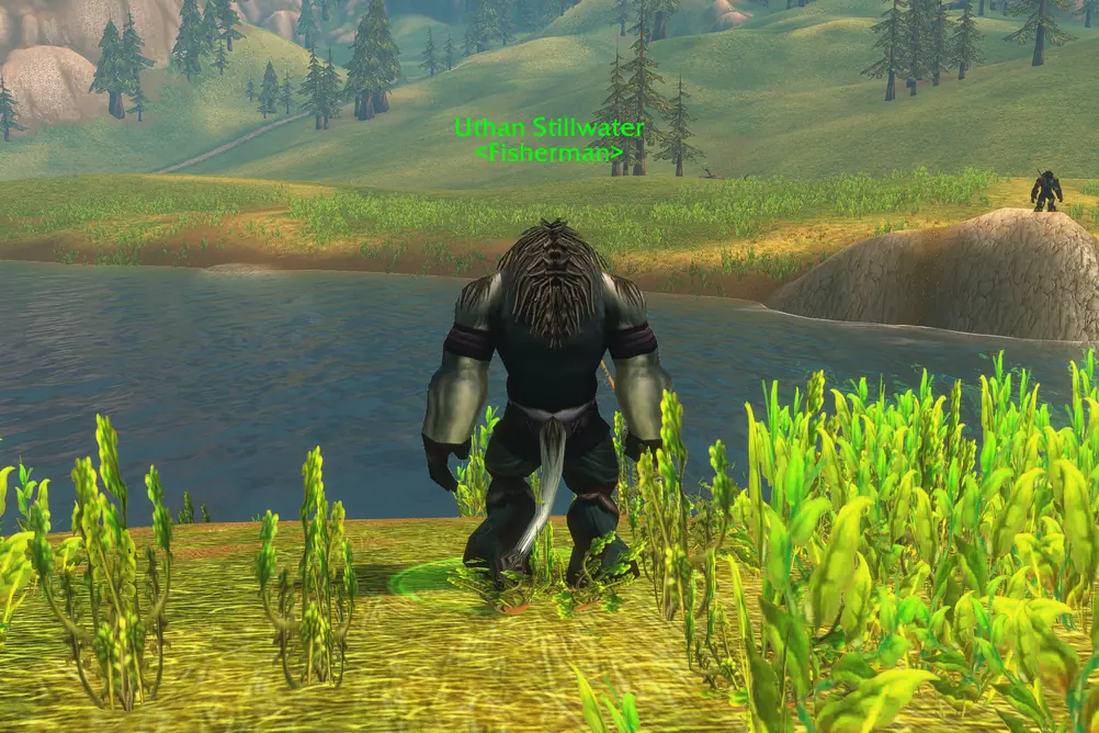Uthan Stillwater, Fisherman in Mulgore (WoW Forever)