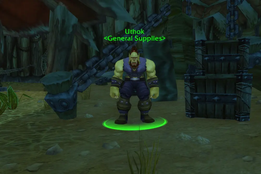Uthok, General Supplies in Stranglethorn Vale (WoW Forever)