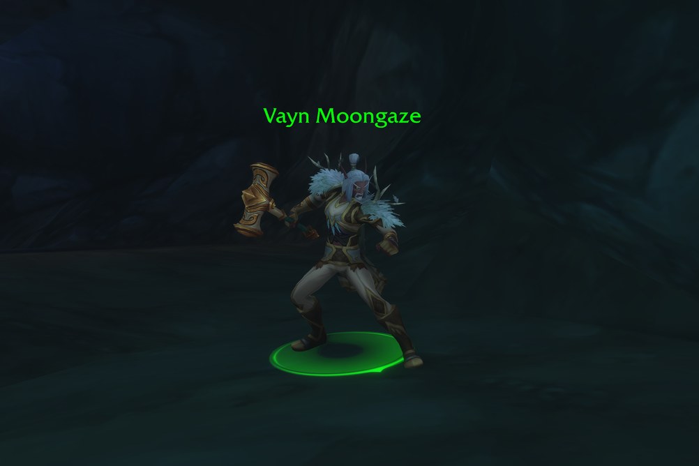 Vayn Moongaze in Zephras Isle (WoW Forever)