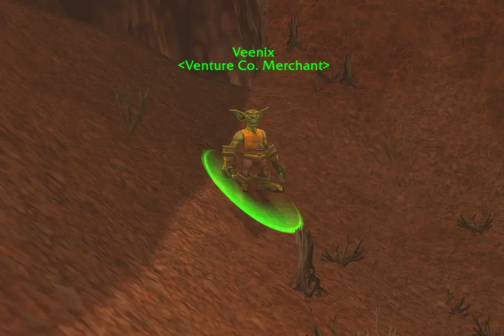 Veenix, Venture Co. Merchant in Stonetalon Mountains (WoW Forever)