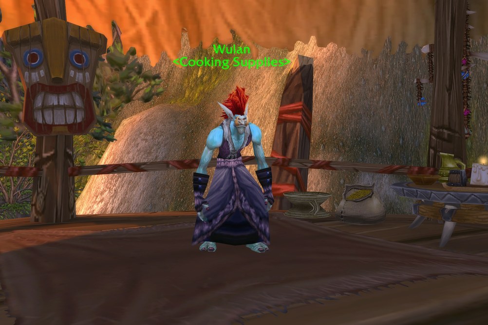Wulan, Cooking Supplies in Desolace (WoW Forever)