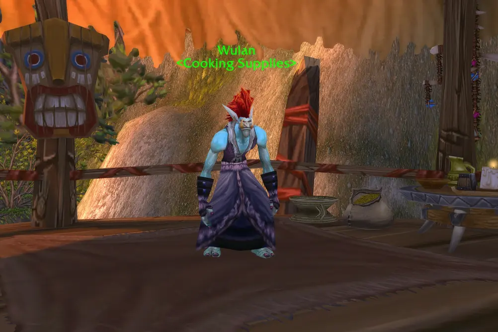 Wulan, Cooking Supplies in Desolace (WoW Forever)