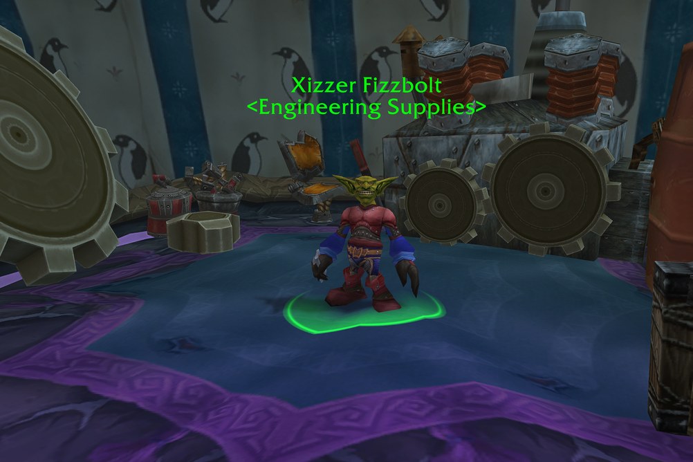 Xizzer Fizzbolt, Engineering Supplies in Winterspring (WoW Forever)