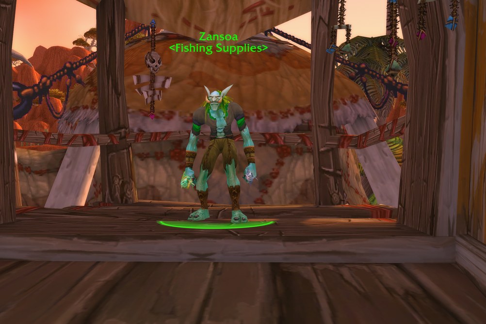 Zansoa, Fishing Supplies in Durotar (WoW Forever)