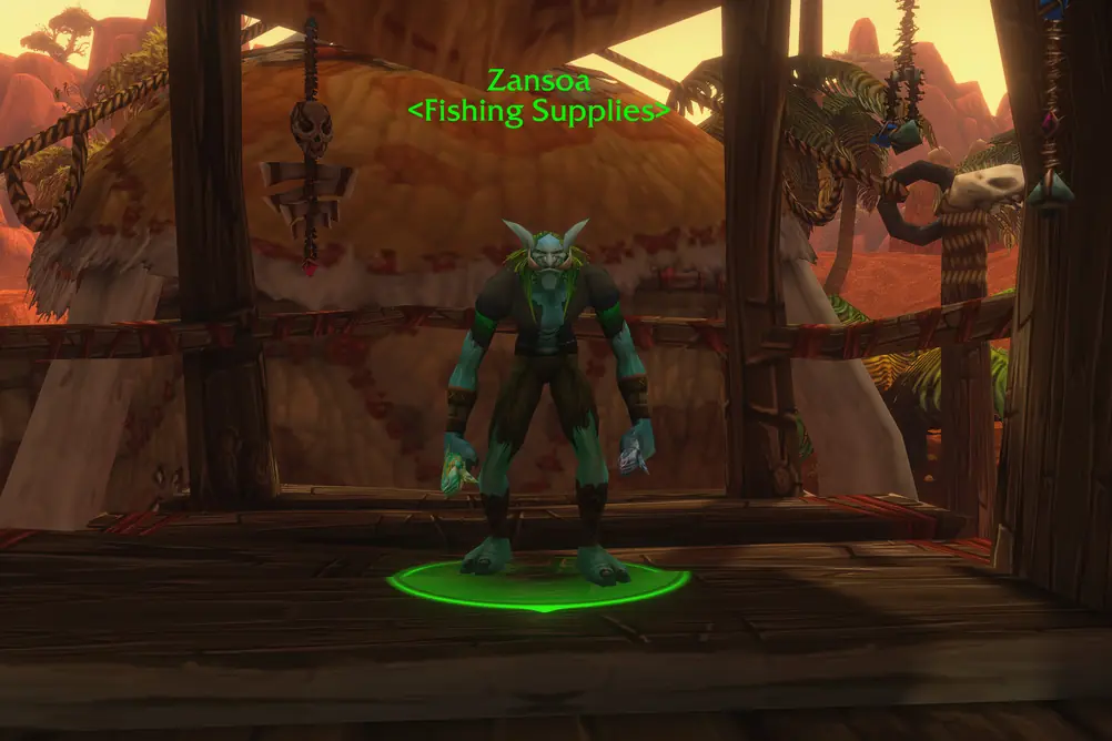 Zansoa, Fishing Supplies in Durotar (WoW Forever)