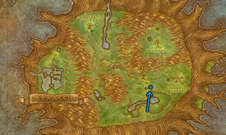 Malorne Bladeleaf location on map