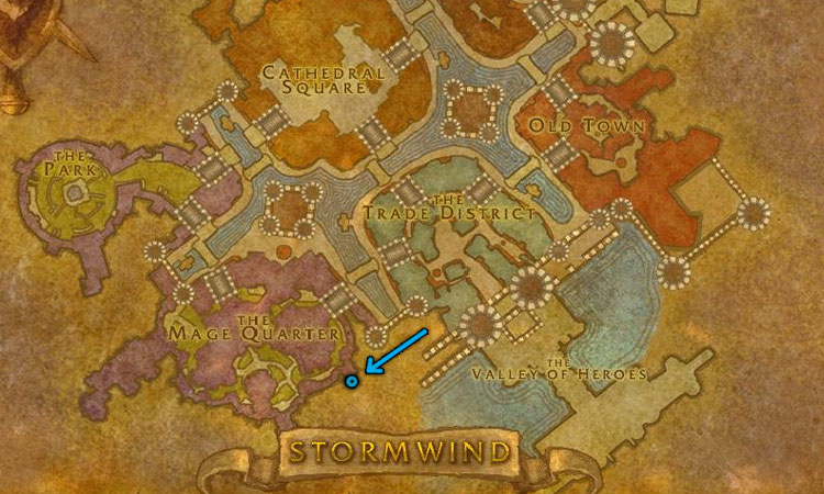 Tel'Athir location on map