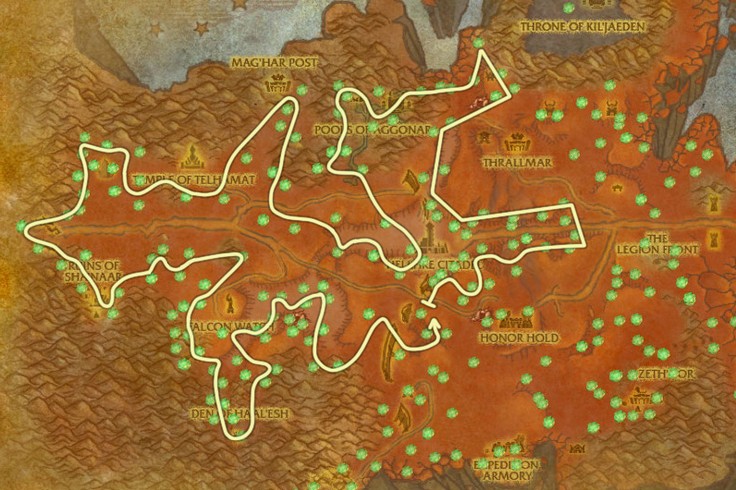 Fel Iron Ore Farming Routes - Guide - WoW-professions